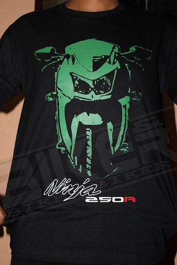 Jual Kaos Biker, “Bike & Biker” Spesial Kawasaki Ninja 250R