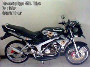 Kawasaki Ninja R Tribal Tengkorak