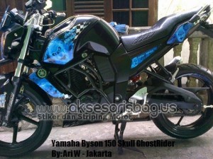 Yamaha Byson 150 Skull Ghostrider