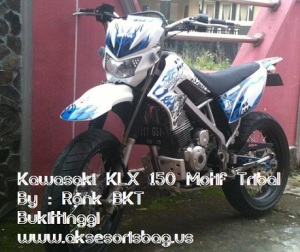 klx batik biru