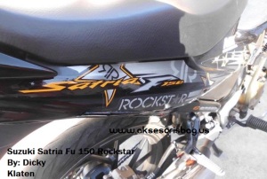 Jual Striping Motor Suzuki Satria Fu 150 Rockstar Energy test