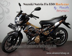 satria rockstar hitam keren h