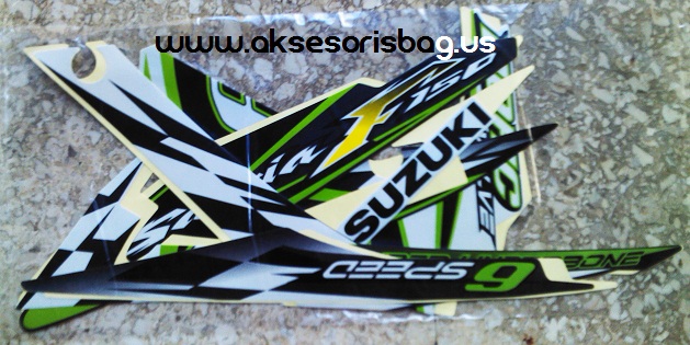 Jual Striping Motor Suzuki Satria Fu 150 2012 h