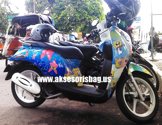Honda Scoopy 110 Motif Spongebob ss