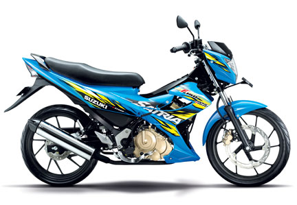 Galeri Warna dan Striping New Suzuki Satria Fu 150 br