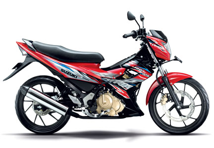 Galeri Warna dan Striping New Suzuki Satria Fu 150 m