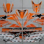 Jual Striping Motor Kawasaki KLX 150 Alpinestars e