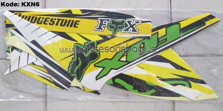 Jual Striping Motor Kawasaki KLX 150 Fox 2014 k