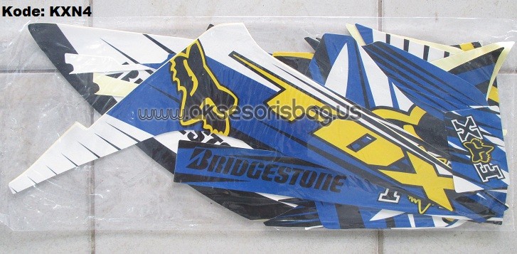 Jual Striping Motor Kawasaki KLX 150 Fox 2014 b