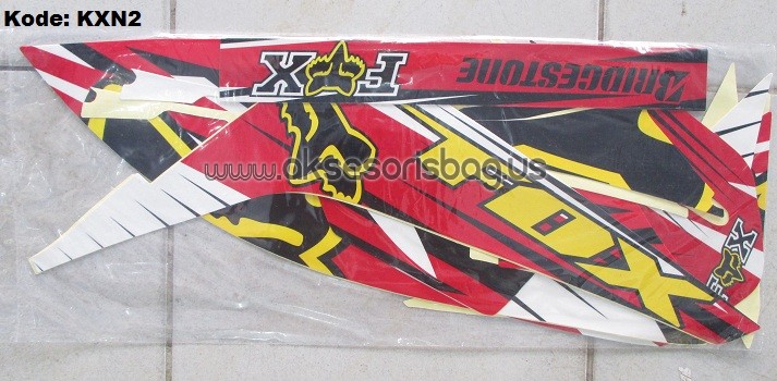 Jual Striping Motor Kawasaki KLX 150 Fox 2014 m