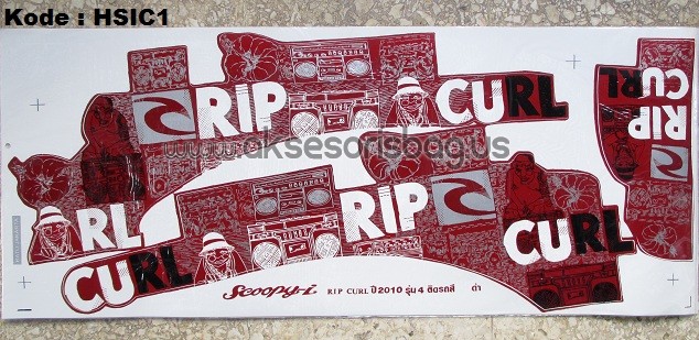 Jual Striping Motor Honda Scoopy-i Ripcurl Thailand h