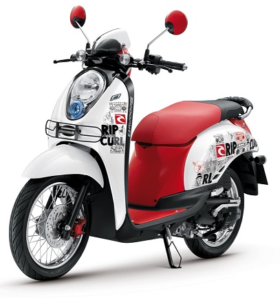 Jual Striping Motor Honda Scoopy-i Ripcurl Thailand cp