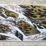 Jual Striping Motor Yamaha Byson Flame (Api) g