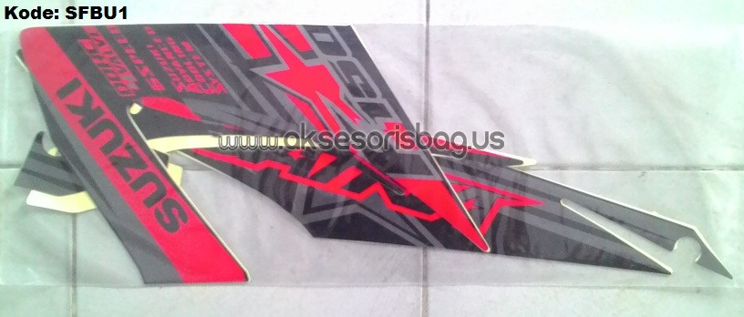 Jual Striping Motor Suzuki Satria F150 Blackfire 2 th 2014 m
