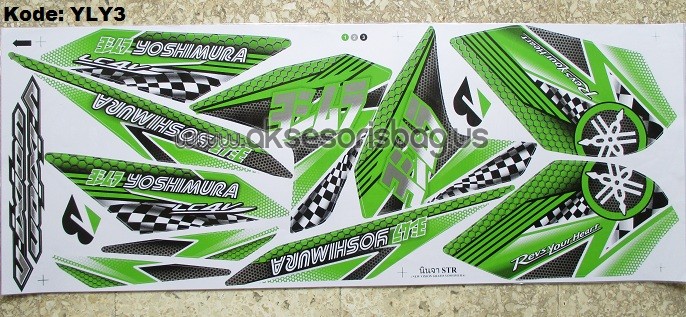 Jual Striping Motor New Yamaha Vixion Lightning Yoshimura h