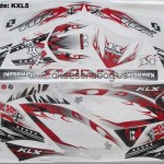 Jual Striping Motor Kawasaki KLX 150 Fox 2015 Tribal p