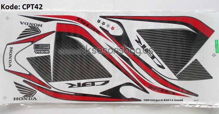 Jual Striping Motor Honda CBR150R Thailand 2014 ds