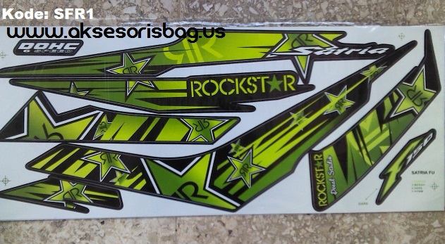 Jual Striping Motor Suzuki Satria Fu 150 Rockstar Energy h
