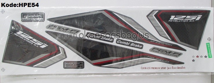 Jual Striping Motor Honda Click / Vario 125i eSP Premium 2015 Thailand s