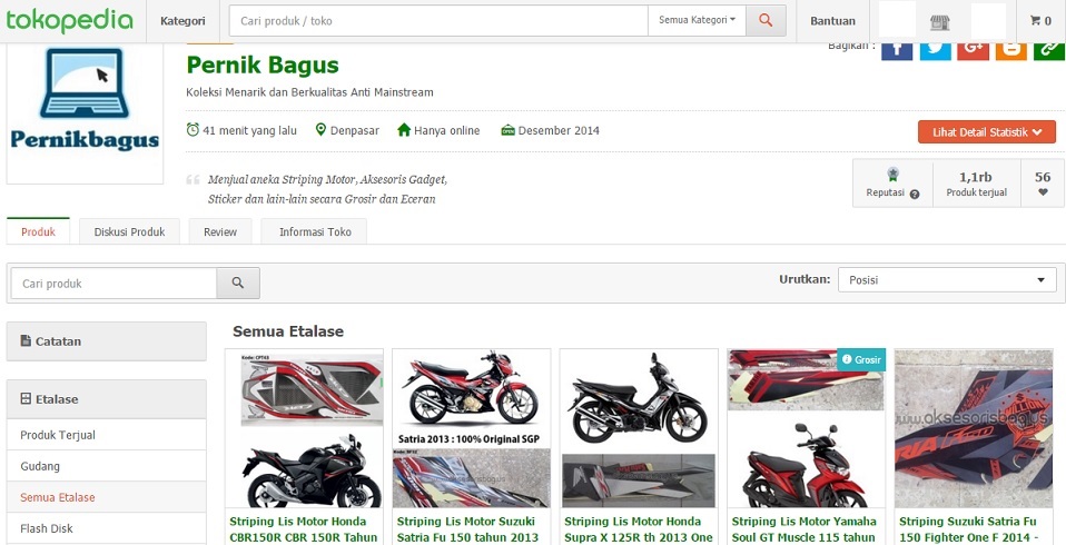 Memperkenalkan Pernik bagus: Tokopedia-nya Aksesorisbag.us s