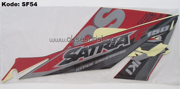 Jual Striping Motor Suzuki Satria F 150R tahun 2015 dan MotoGP SE ds
