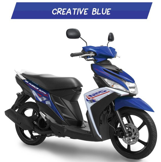 Galeri Warna dan Striping Yamaha Mio M3 125 Bluecore 2016 d