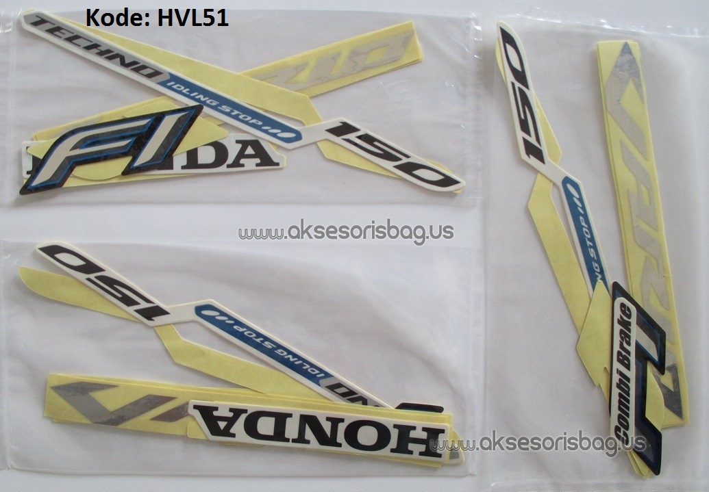 Jual Striping Motor Honda Vario Techno 150 eSP 2015 Exclusive 6