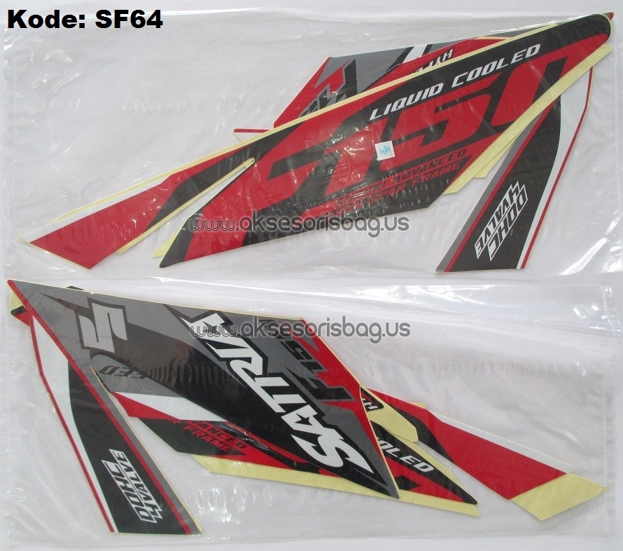 Jual Striping Motor New Suzuki Satria F150 FI 2016 s